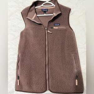 Patagonia Tan Fleece Jacket